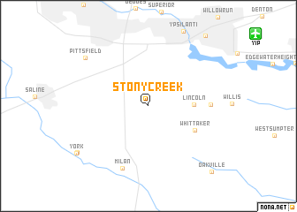 map of Stony Creek