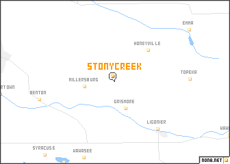 map of Stony Creek