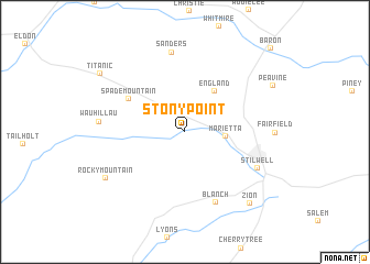 map of Stony Point