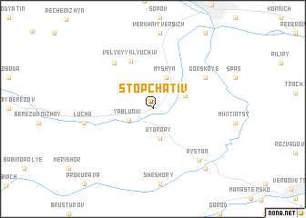 map of Stopchativ