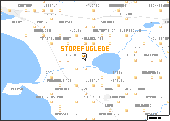 map of Store Fuglede