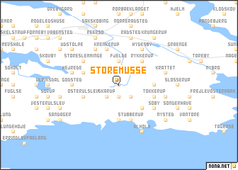 map of Store Musse