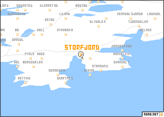 map of Storfjord