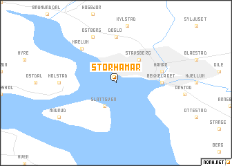 map of Storhamar