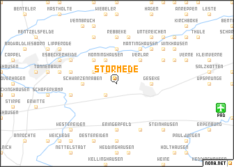 map of Störmede