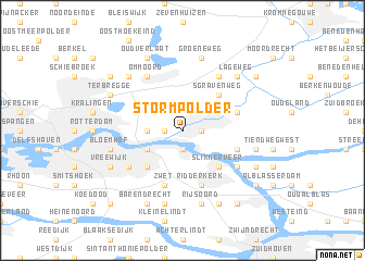 map of Stormpolder