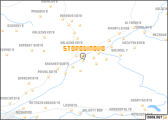map of Storodinovo