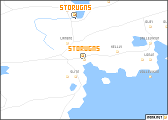 map of Storugns