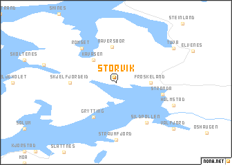 map of Storvik