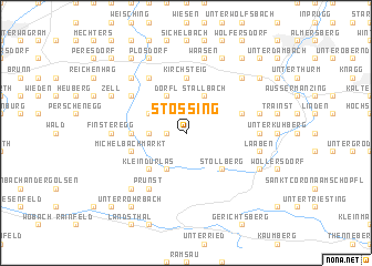 map of Stössing