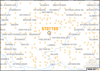 map of Stötten