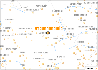 map of Stournaraíïka