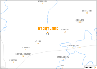 map of Stoutland