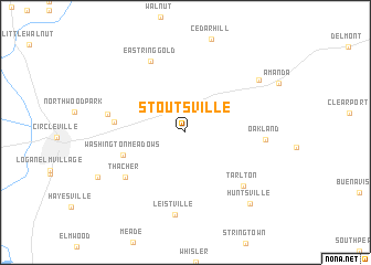 map of Stoutsville