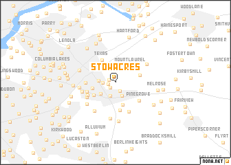 map of Stow Acres