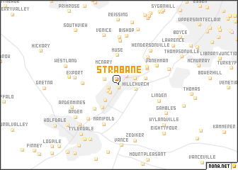 map of Strabane