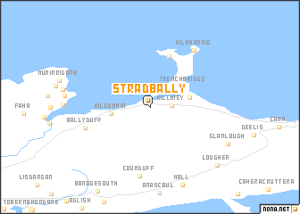 map of Stradbally