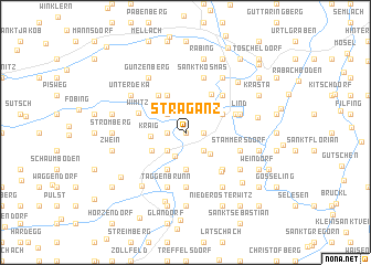 map of Straganz
