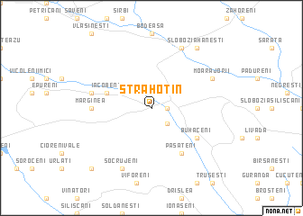map of Strahotin