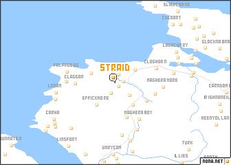 map of Straid