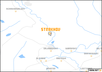 map of Strakhov