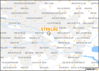 map of Stralau