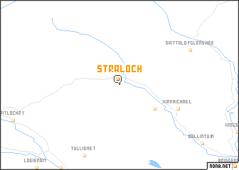 map of Straloch