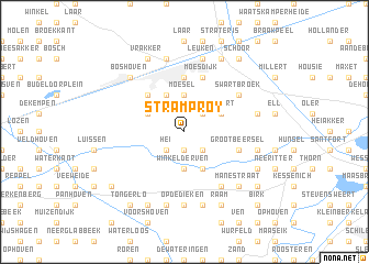 map of Stramproy