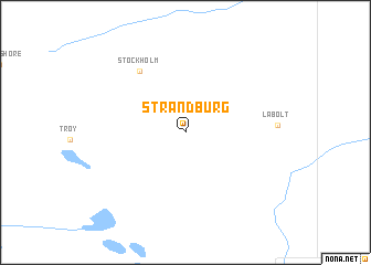 map of Strandburg