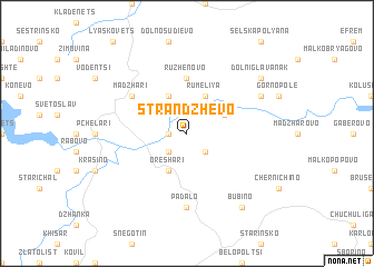 map of Strandzhevo