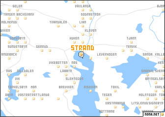 map of Strand