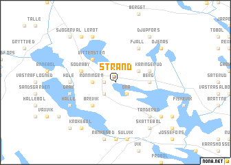 map of Strand