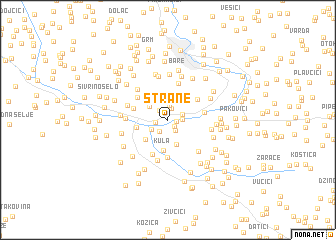map of Strane