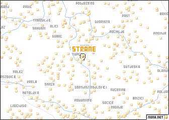 map of Strane