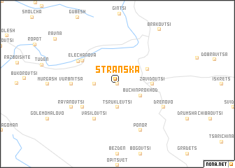 map of Stranska