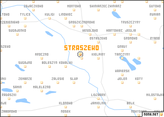 map of Straszewo
