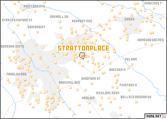 map of Stratton Place