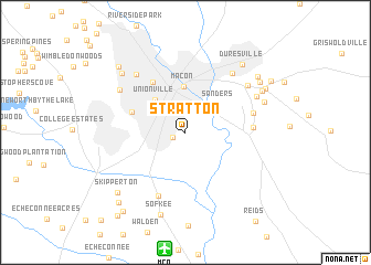 map of Stratton