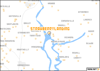 map of Strawberry Landing