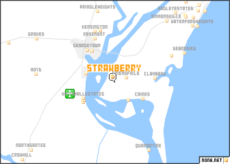 map of Strawberry