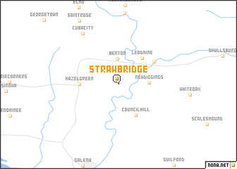 map of Strawbridge