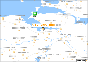 map of Streamstown