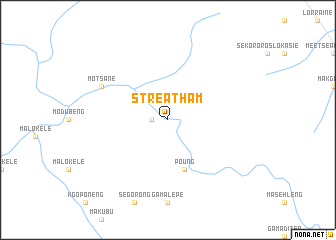 map of Streatham