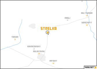 map of Strelka