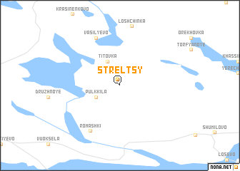 map of Strel\