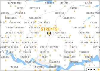 map of Stremtsi