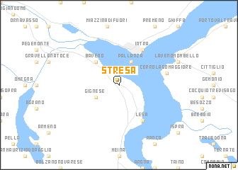 map of Stresa