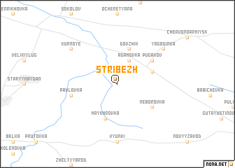 map of Stribezh