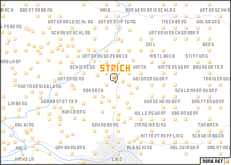map of Strich