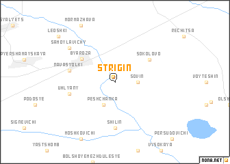 map of Strigin